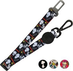 Zooz Pets Snoopy Filmstrip Dog Car Leash, Small