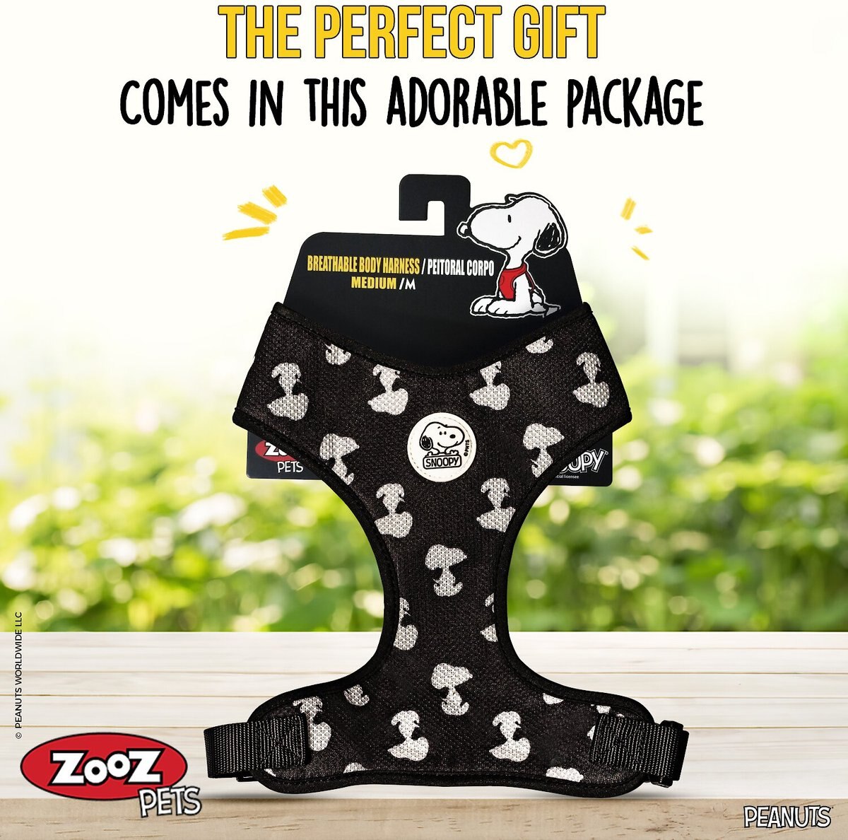 Zooz Pets Snoopy Silhouette Dog Collar