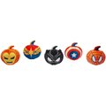 Marvel 's Halloween Heroes Pumpkin Plush Squeaky Dog Toy, 5 count