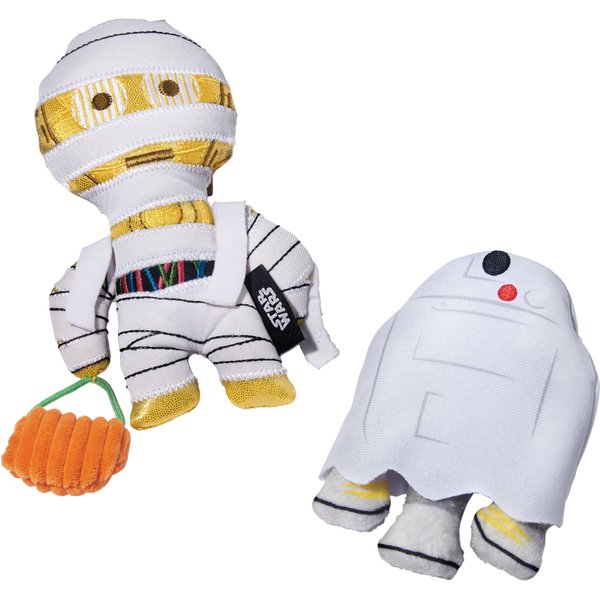 STAR WARS Halloween R2-D2 & C-3PO Trick or Treaters Plush Cat Toy with Catnip