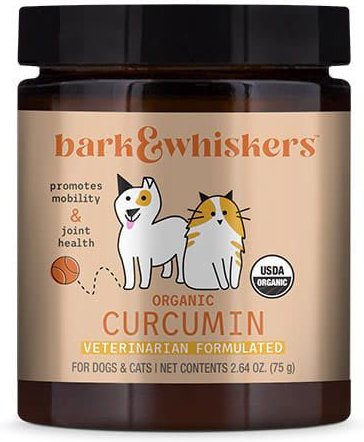Dr. Mercola Curcumin Dog & Cat Supplement, 2.64-oz jar slide 1 of 2