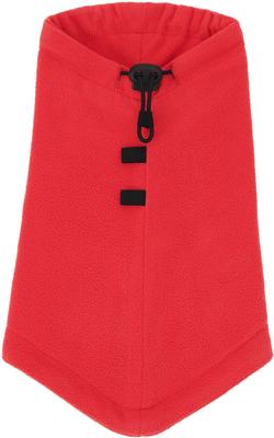 Show full view: Frisco Fleece Dog Snood, Red, Medium/Large slide 3 of 7