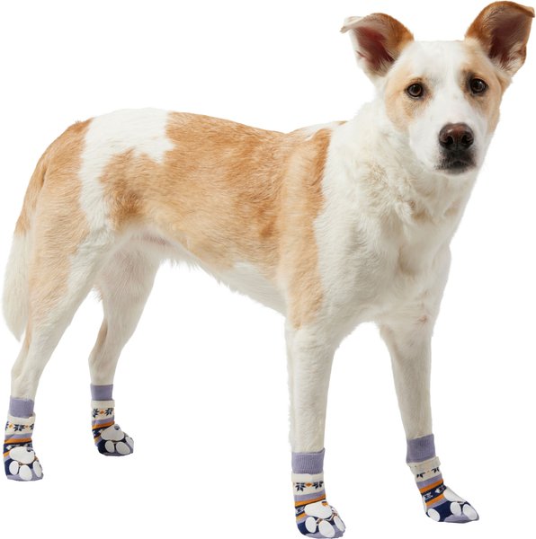 FRISCO NonSkid Dog Socks, Boho Geometric, Size 3
