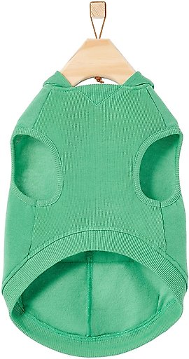 Frisco Doggiesaurus Dog & Cat Hoodie, Green, Small