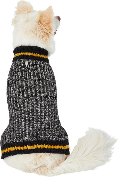 Blueberry Pet Wool Blend Cable Knit Dog Sweater