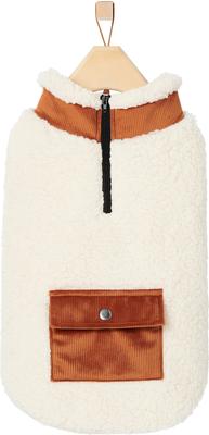 Show full view: Frisco Insulated Dog & Cat Half Zip Sherpa Fleece Vest, XX-Large slide 3 of 8