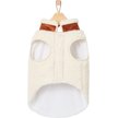 Frisco Insulated Dog & Cat Half Zip Sherpa Fleece Vest