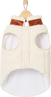 Show full view: Frisco Insulated Dog & Cat Half Zip Sherpa Fleece Vest, XX-Large slide 4 of 8