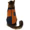Show in main carousel: Frisco Lightweight Colorblock Dog & Cat Zippered Sherpa Fleece Vest, Blue/Brown, X-Small slide 3 of 8