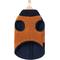Show in main carousel: Frisco Lightweight Colorblock Dog & Cat Zippered Sherpa Fleece Vest, Blue/Brown, X-Small slide 5 of 8