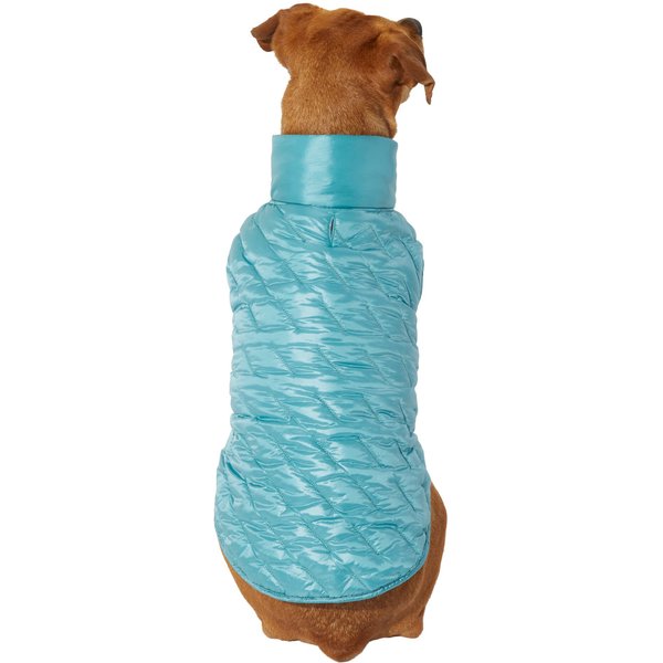 FRISCO Lightweight Packable Insulated Dog & Cat Quilted Puffer Coat