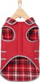 Frisco Mediumweight Reflective Water-Resistant Insulated Dog & Cat Coat, Red, X-Small