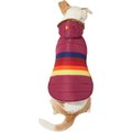 Frisco Mediumweight Colorblock Adventure Insulated Dog & Cat Parka, Red, Medium