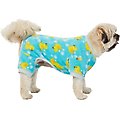 Frisco Dog & Cat Cozy Plush Fleece PJs, Rubber Ducky, XX-Large