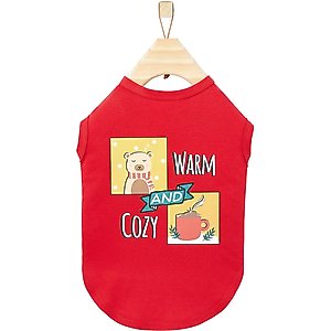Frisco Warm & Cozy Dog & Cat T-Shirt, XX-Large