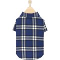 Frisco Navy Plaid Dog & Cat Flannel Shirt, X-Small