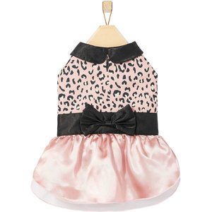 Frisco Pink Cheetah Dog & Cat Dress, Medium