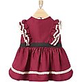 Frisco Plum Dog & Cat Dress, Small