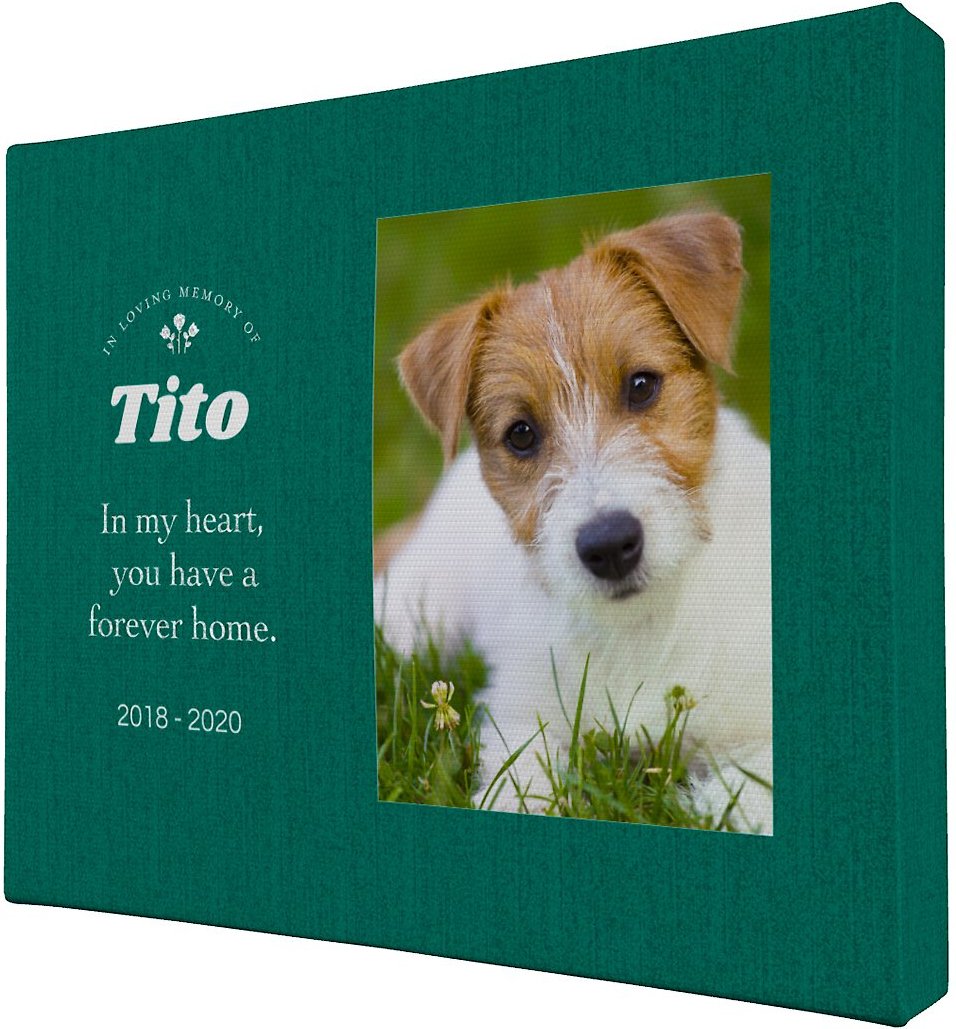 Frisco Personalized "Forever Home" Memorial Marble Trivet, 6" x 6"