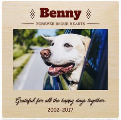 Frisco Personalized "Happy Days" Memorial Marble Trivet, 6" x 6"