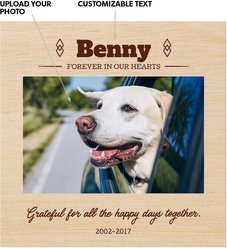 Frisco Personalized "Happy Days" Memorial Marble Trivet, 6" x 6" slide 2 of 3