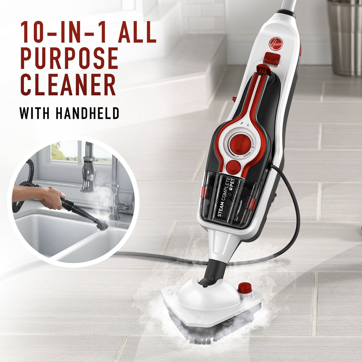 HOOVER Steam Complete Pet Steam Mop 