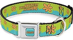 Buckle-Down Scooby Doo Mystery Machine Polyester Dog Collar, Medium Wide: 16 to 23-in neck, 1.5-in wide