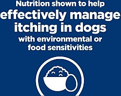 Hill's Prescription Diet Derm Complete Dry Dog Food, 24-lb bag slide 2 of 9