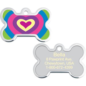 Quick-Tag Personalized Dog & Cat ID Tag, Lenticular