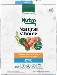 Nutro Natural Choice Puppy Chicken & Brown Rice Recipe Dry Dog Food, 13-lb bag