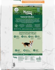 Nutro Natural Choice Small Breed Adult Chicken & Brown Rice Recipe Dry Dog Food, 13-lb bag slide 2 of 9
