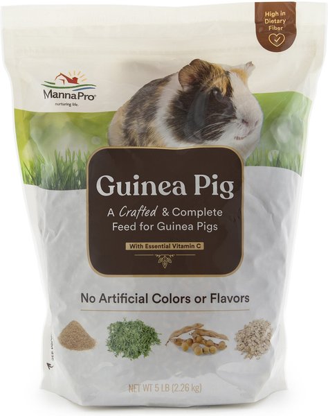 Manna Pro Crafted & Complete Guinea Pig Food, 5-lb bag slide 1 of 6