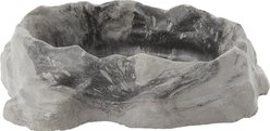 CC Pet Reptile Soaking Bowl, Grey, Extra Large