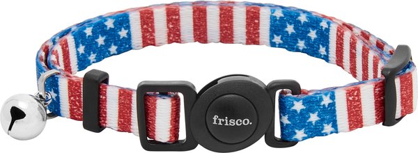 Frisco Americana Cat Collar, 8-12 Inches, 3/8-in wide slide 1 of 5