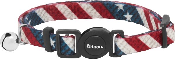 Frisco American Flag Cat Collar, 8-12 Inches slide 1 of 5