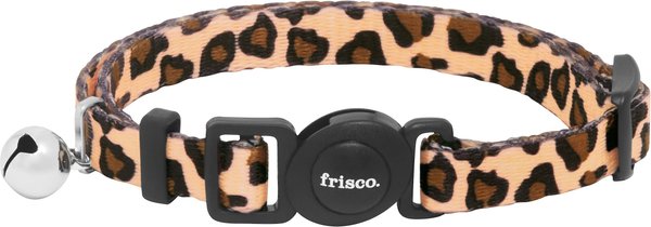 Frisco Leopard Print Cat Collar, 8-12 Inches, 3/8-in wide slide 1 of 5