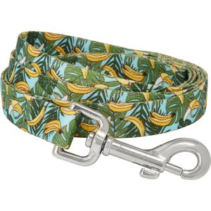 Tropical Bananas Dog Leash, MD - Length: 6-ft, Width: 3/4-in