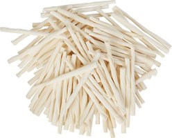 Bones & Chews 5" Compressed Rawhide Twist Sticks Dog Treats, 100 count
