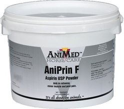 AniMed Aniprin F Asprin USP Powder Horse Supplement, 5-lb tub