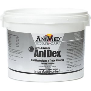 AniMed Anidex Apple-Flavored Horse Supplement, 5-lb tub