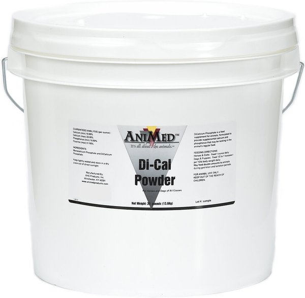 AniMed Di-Cal Powder Horse Supplement, 30-lb tub slide 1 of 1