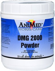 AniMed DMG 2000 Powder Horse Supplement, 2.5-lb tub