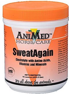 AniMed SweatAgain Horse Supplement, 1-lb tub slide 1 of 1
