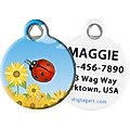 Dog Tag Art Lady Bug Personalized Dog & Cat ID Tag, Small