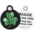 Dog Tag Art Irish Machine Personalized Dog & Cat ID Tag, Large