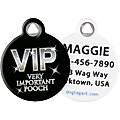 Dog Tag Art Very Important Pooch Personalized Dog ID Tag, Small