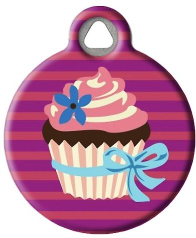 Dog Tag Art Cute as a Cupcake Personalized Dog & Cat ID Tag