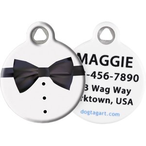Dog Tag Art Tuxedo Personalized Dog & Cat ID Tag, Small
