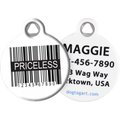 Dog Tag Art Priceless Personalized Dog & Cat ID Tag, Large