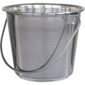 AmeriHome Stainless Steel Bucket Set, 1-qt, 12 count